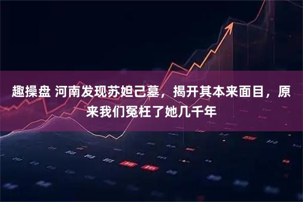 趣操盘 河南发现苏妲己墓，揭开其本来面目，原来我们冤枉了她几千年